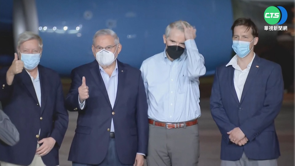 美參院外委會主席旋風訪台 將見總統.防長