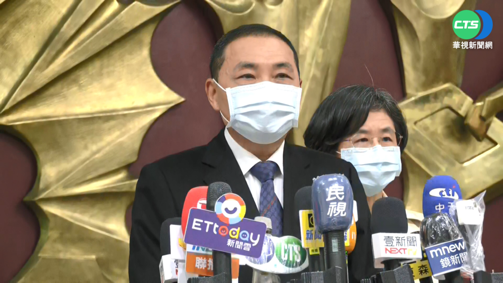 與確診記者同場 陳時中記者會秀"一條線"