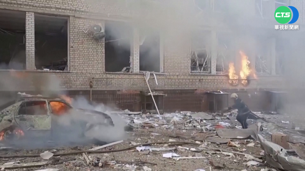 俄軍"加強攻擊" 轟哈爾科夫釀1死18傷