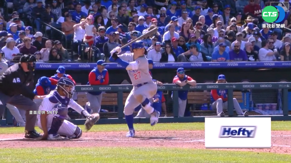 鈴木誠也單週MVP 連9場安打手感燙!