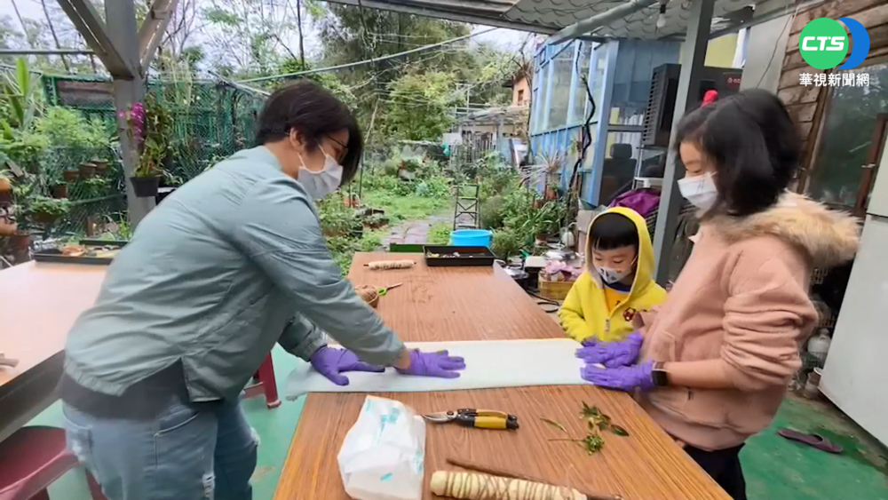 ''綠生活體驗學校'' 遊走山林體驗趣味藍染