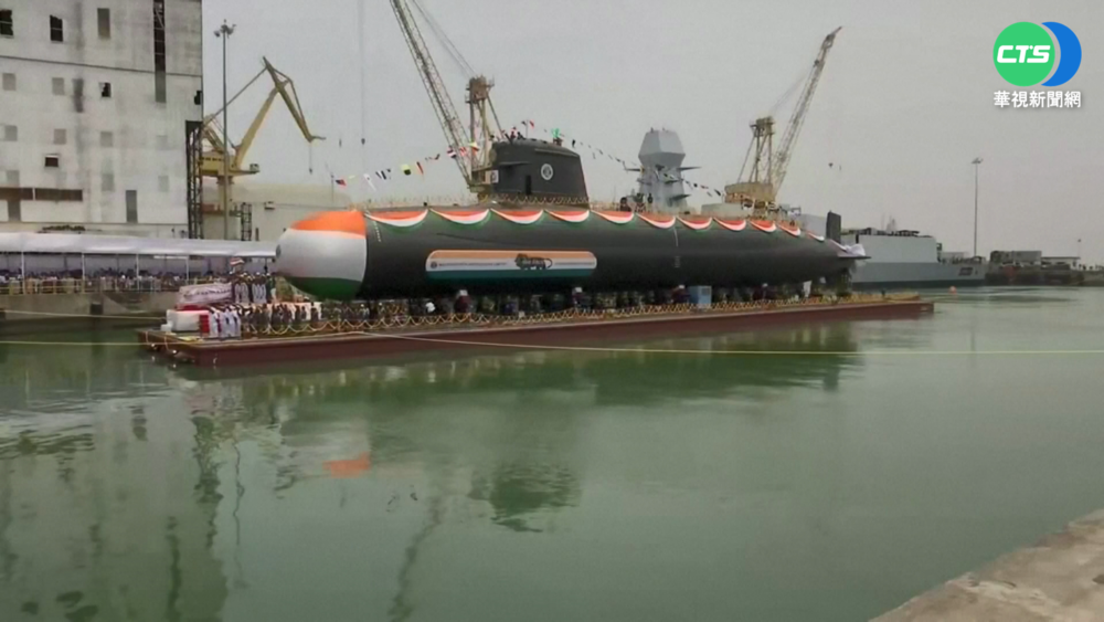 印度P75潛艦計畫 第6艘鮋魚級潛艦下水