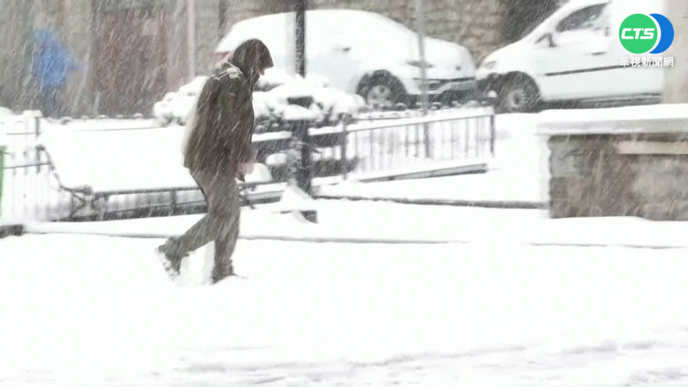 西班牙暴風雪襲擊 20年來最強四月大雪