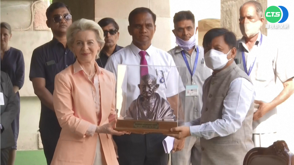 歐盟主席拜會印度總理 加強科技貿易合作