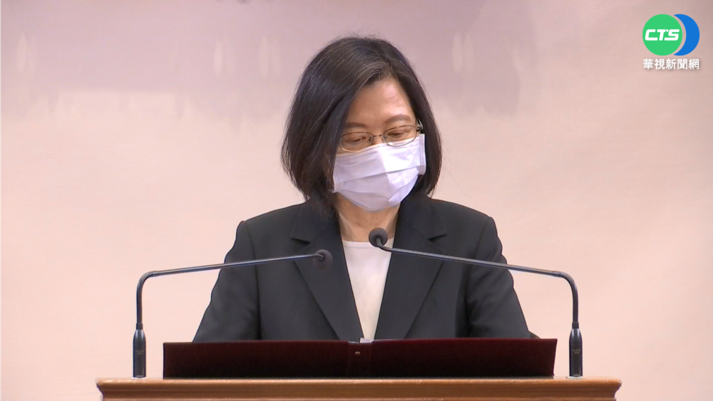 接見藥師公會 總統盼合作快篩實聯制