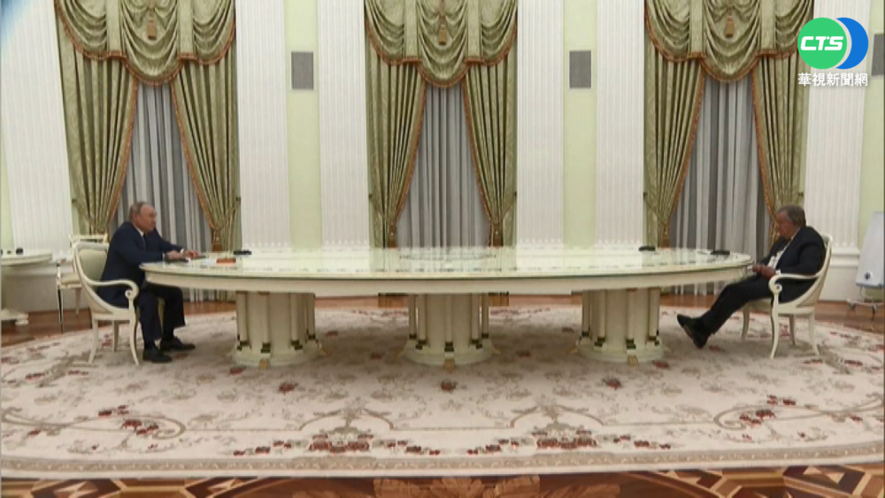 普丁會聯合國秘書長 要烏割地換和平