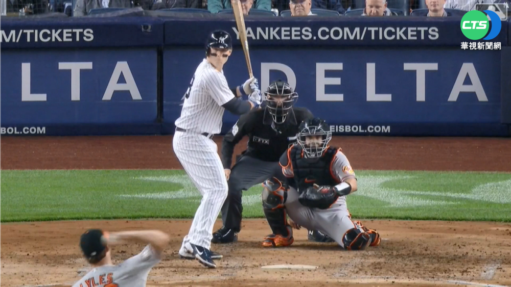 洋基3巨砲全壘打連發 12:8射下金鶯