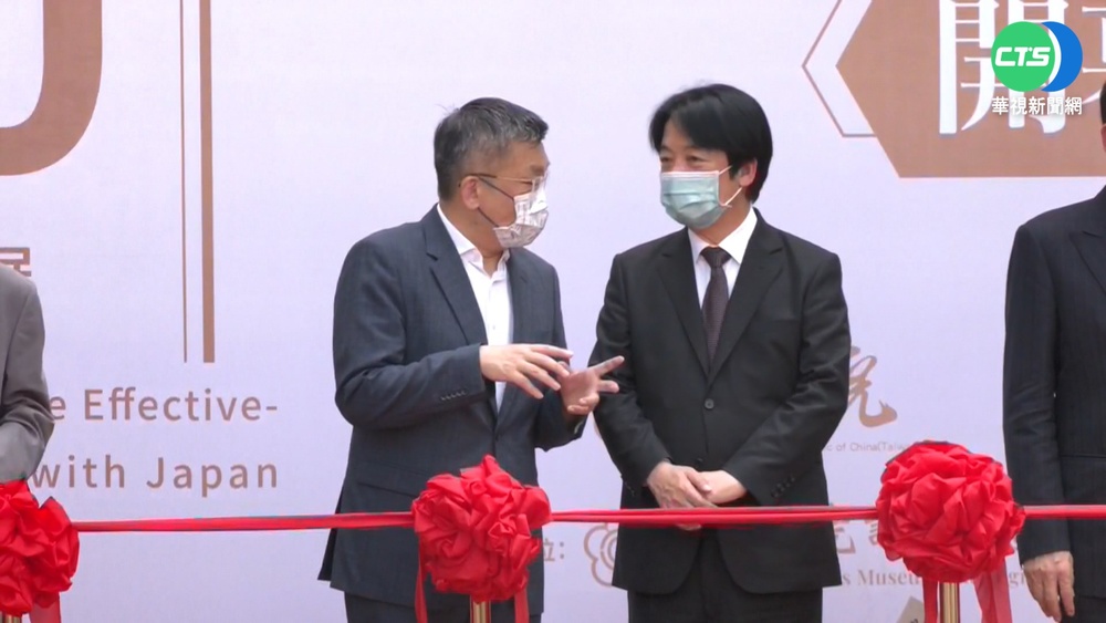 賴清德游錫堃南下台中 "同框"讚蔡其昌