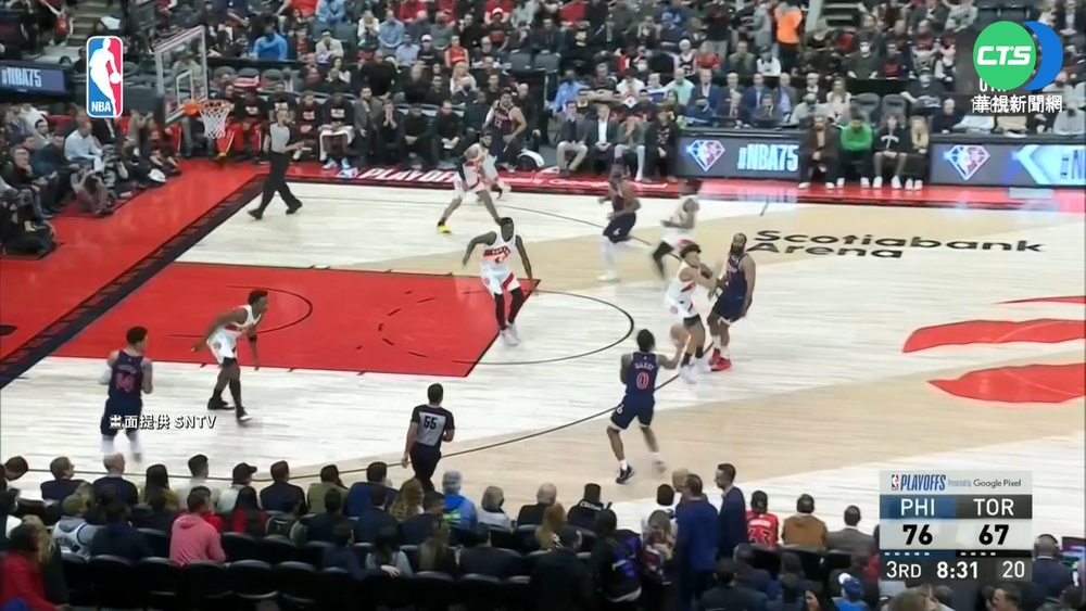 76人屠龍闖季後賽次輪 "恩哈組合"飆55分