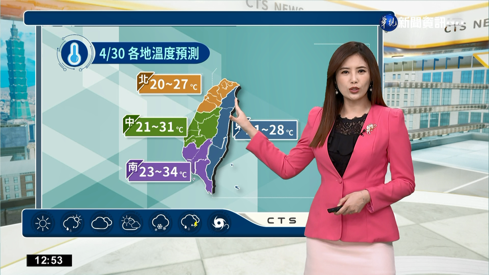 鋒面到! 防局部雨 南台灣高溫飆38度