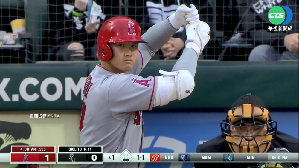 本季首度休1場後回歸 大谷敲本季第4轟