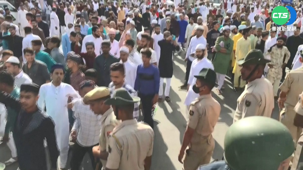 開齋節引宗教糾紛 印度大城爆全武行