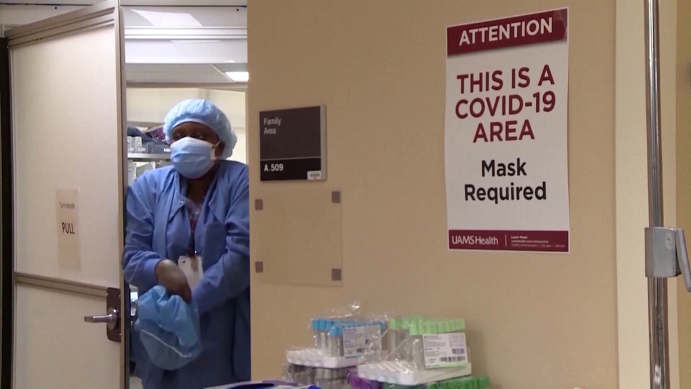 美國的醫護人員（圖/路透）