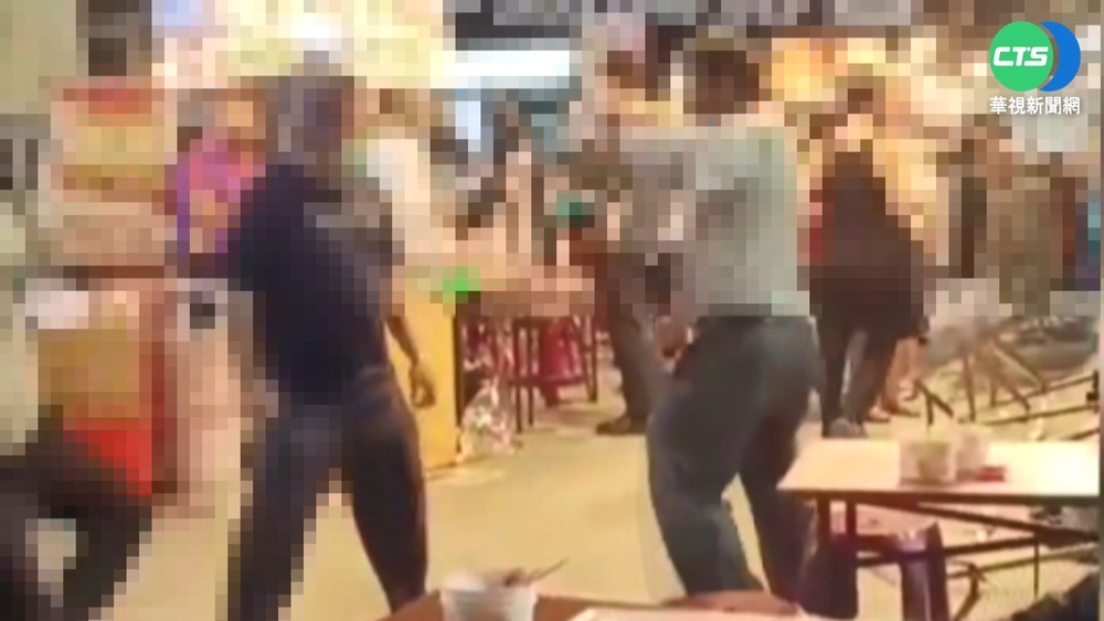 男逛夜市不戴口罩! 不滿被勸導爆鬥毆
