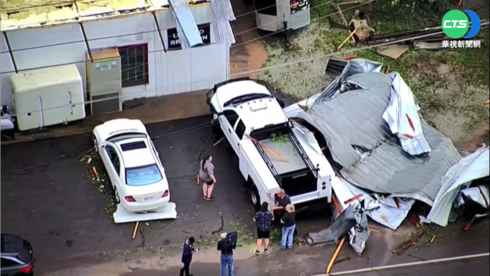 奧克拉荷馬州龍捲風災 逾萬戶停電幸無傷亡