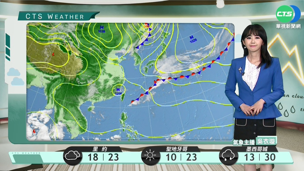 東邊偶雨西邊晴 留意霧及強陣風