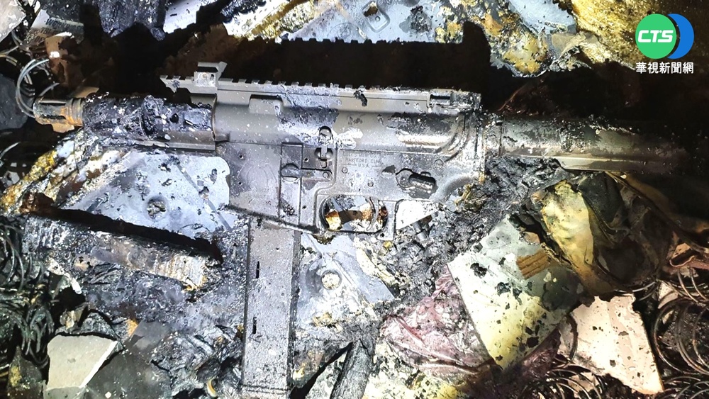 台中豐原透天厝火警1傷 現場尋獲2槍.子彈