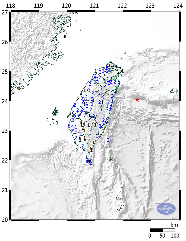 快訊》地牛突翻身！東部海域狂震「規模達6.1」