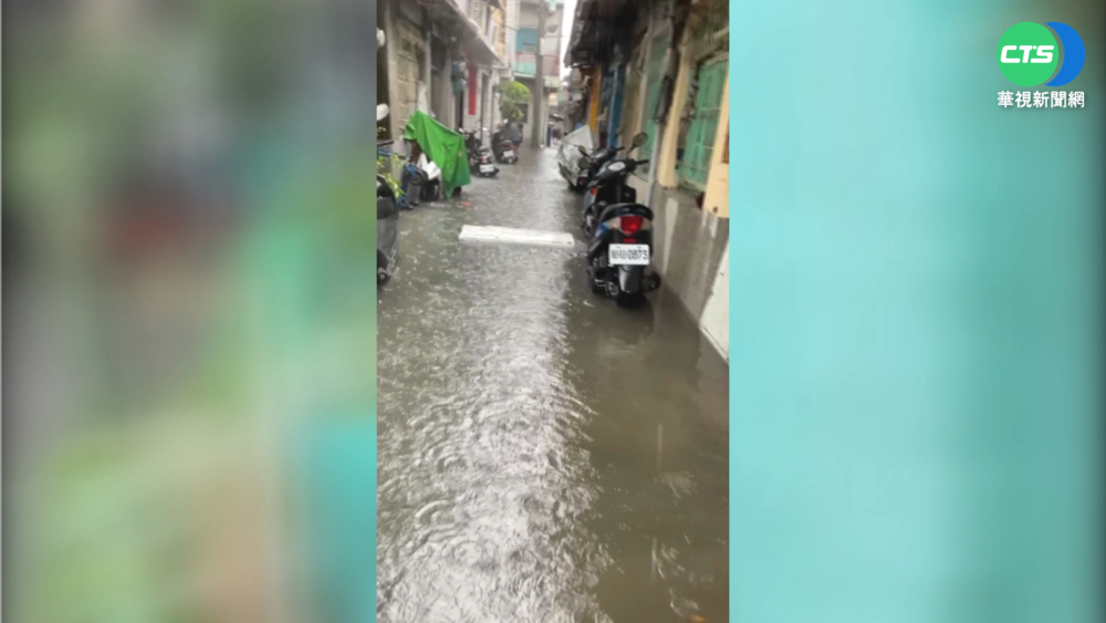 高屏大雷雨狂炸 三民.鼓山區時雨量逾70豪米