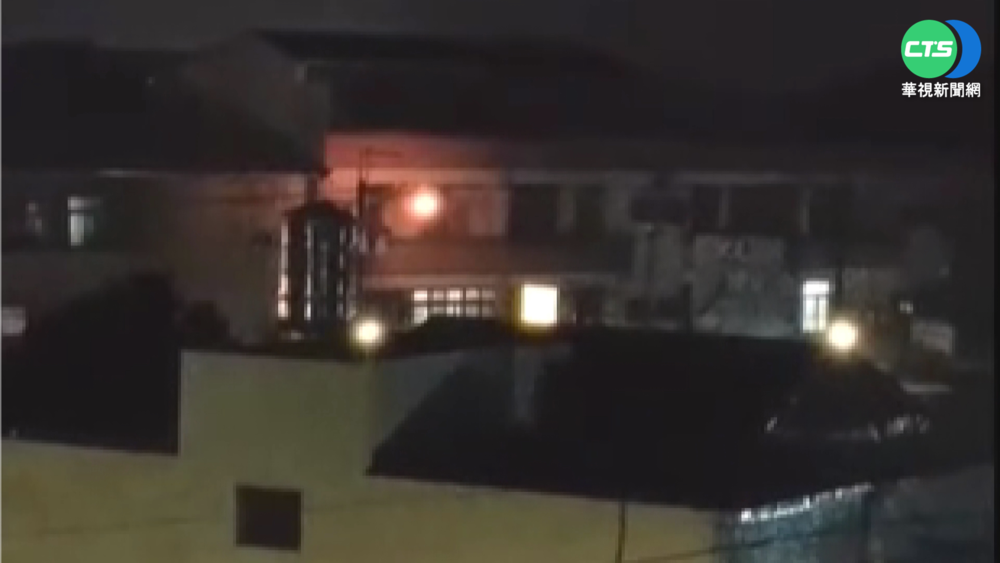 雨夜電桿變壓器爆炸 虎尾近2千戶停電