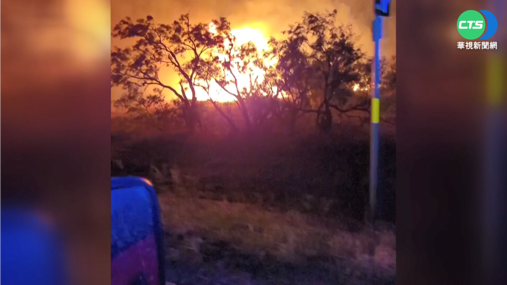 美德州野火燒不停 7千英畝地燒成焦土