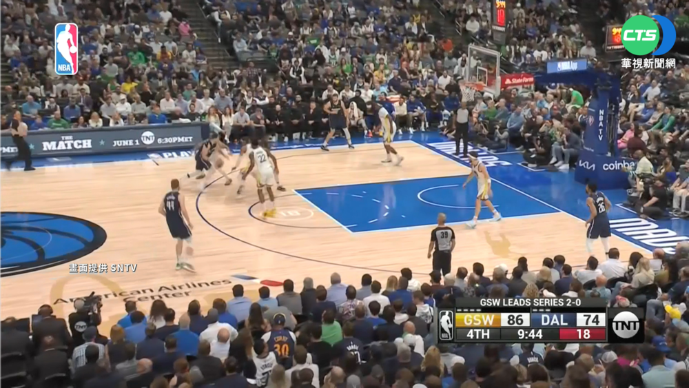 NBA西冠/Wiggins擺脫腳傷霸氣隔扣 勇士3-0聽牌