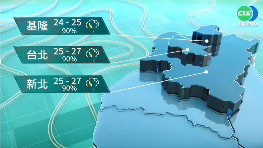 好天氣再等等! 中南部雨勢加大