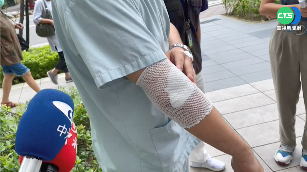 男衝醫院問PCR結果遭拒 下秒竟出拳毆專員