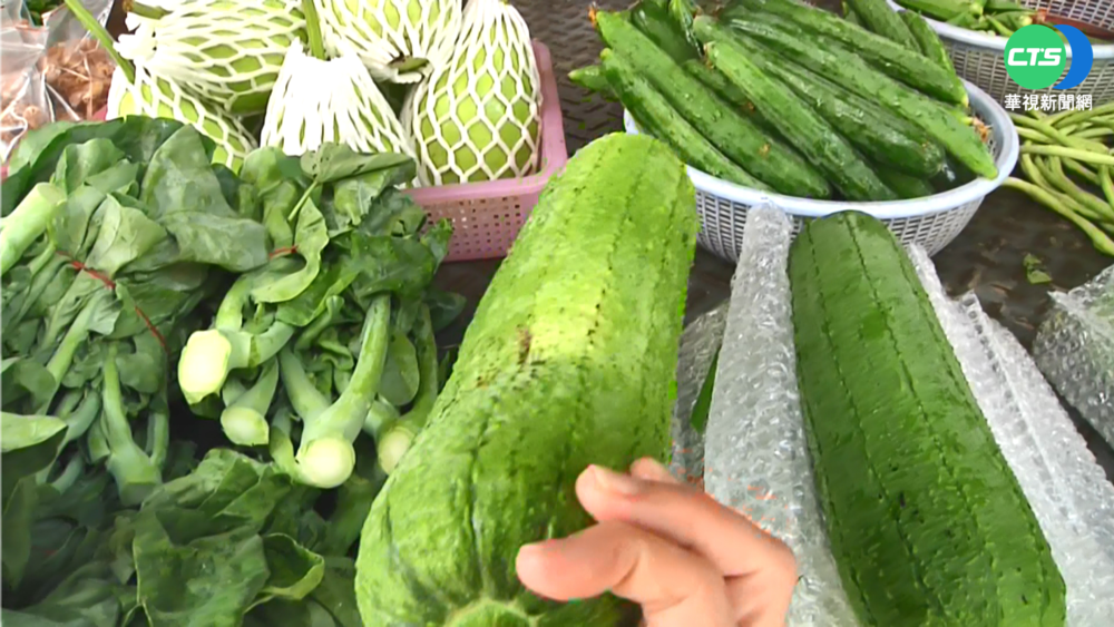 梅雨季毀收成 四季豆.苦瓜價格翻倍