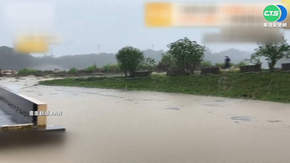 那霸3小時飆半月雨量 沖繩急撤離50萬人