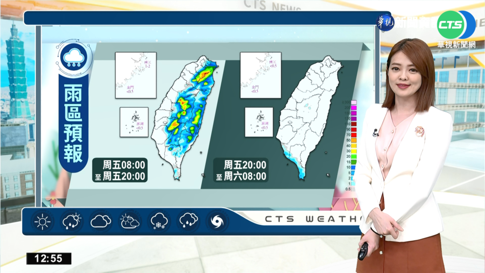 高溫悶熱局部雷雨 中午前後紫外線強