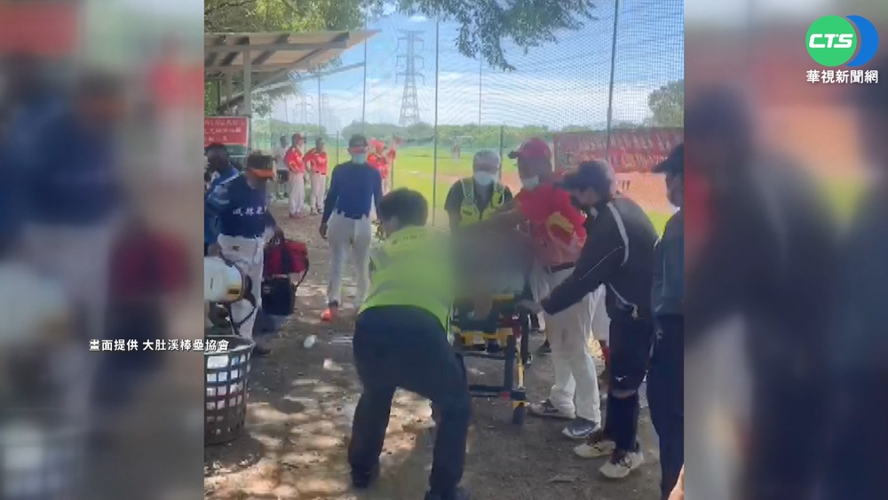男打球突昏倒! 球友"CPR+PAD"搶命成功