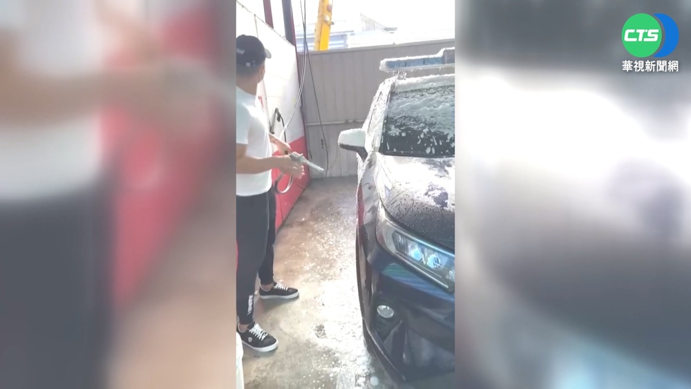 職籃球星酒駕被逮禁賽 現身警局洗車贖罪