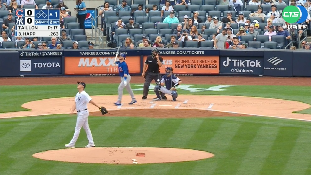 洋基17支安打打下18分 18:4痛扁小熊