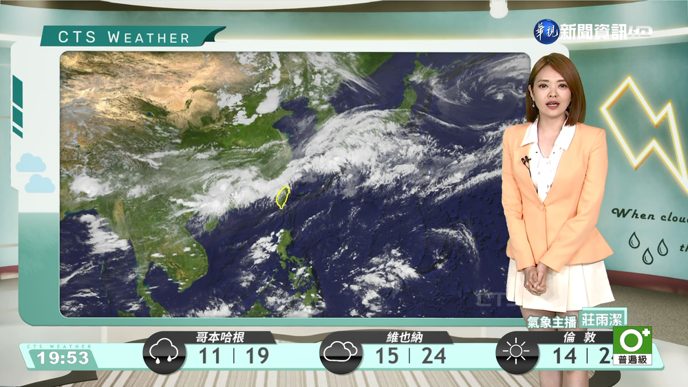 各地高溫炎熱 上午中南部局部陣雨