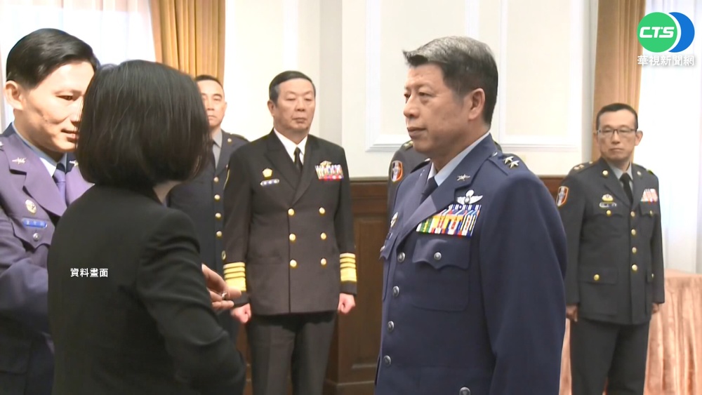 總統核定國軍上將異動 梅家樹任海軍司令