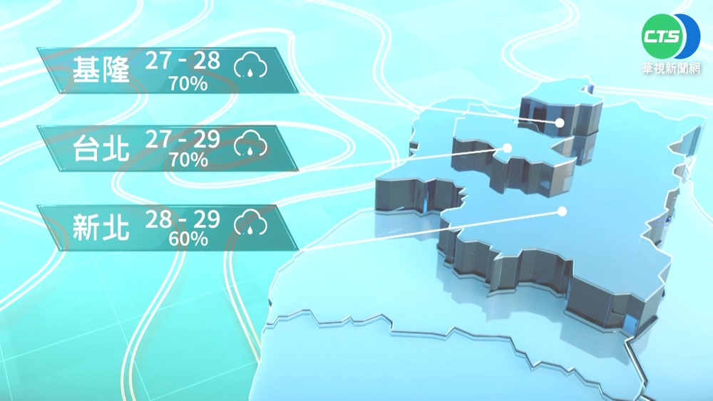 最後一波梅雨 中部以北防雨