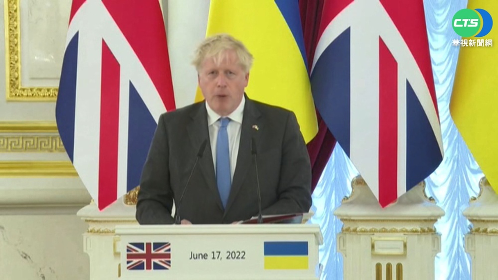 強森無預警二訪基輔 提供軍訓先鋒計畫