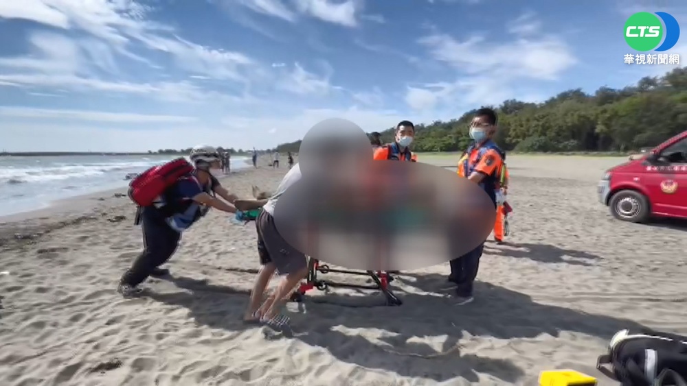 漁光島溺水意外 2人獲救送醫.1人不治