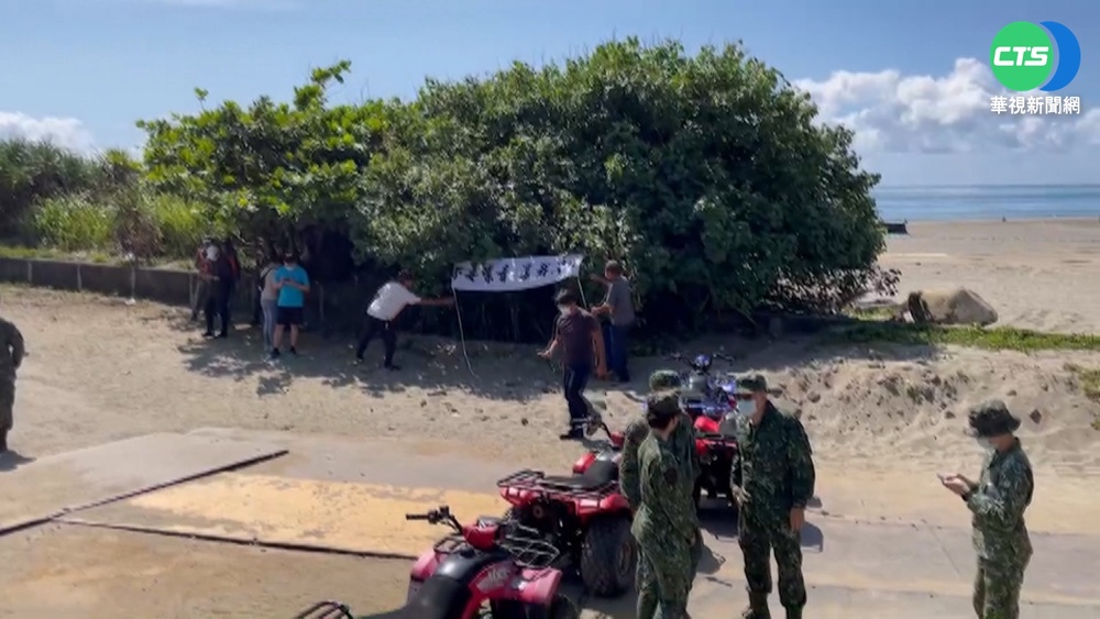 國軍九鵬基地演習 居民不堪噪音困擾抗議