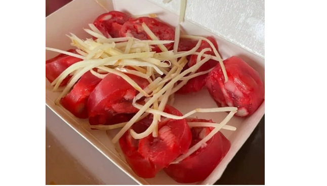 「這盒」加上薑絲的美食是番茄？ 南北網友戰翻