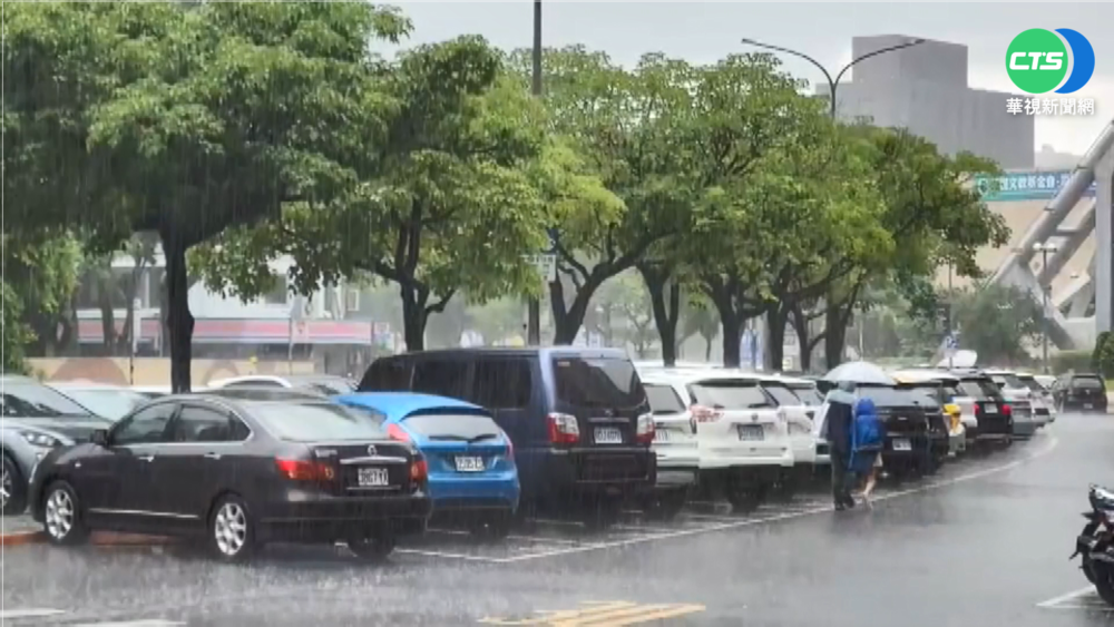 午後雷陣雨襲 北北基桃連8次大雨.豪雨特報