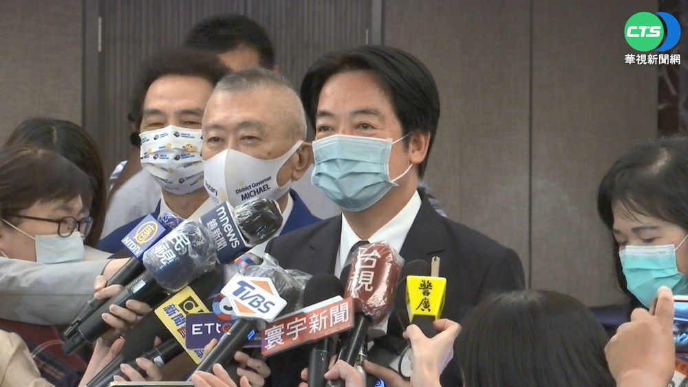 賴清德腰椎開刀出院露面 馬不停蹄趕行程