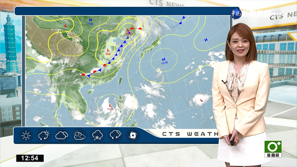 北部山區午後雨 東台灣恐飆36℃