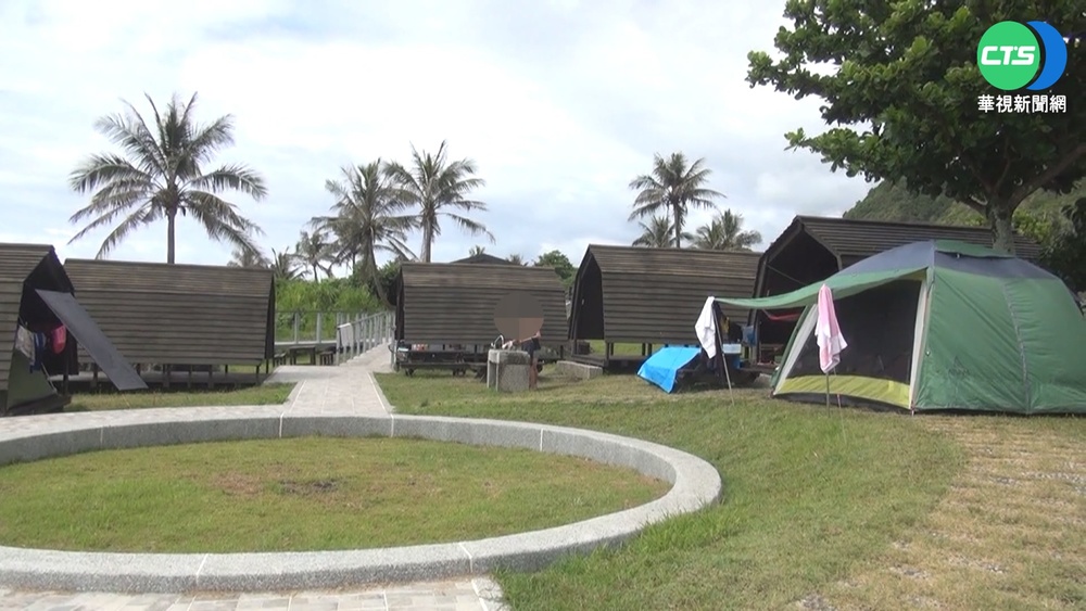 石梯坪露營.開伙.曬衣 屢勸不聽將重罰