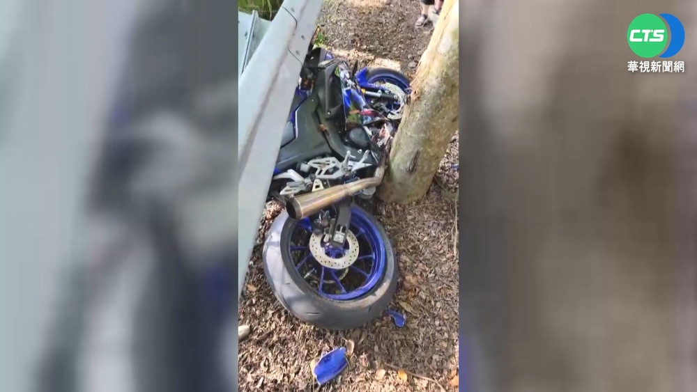 彰139線又傳死亡車禍! 騎士自撞路樹亡