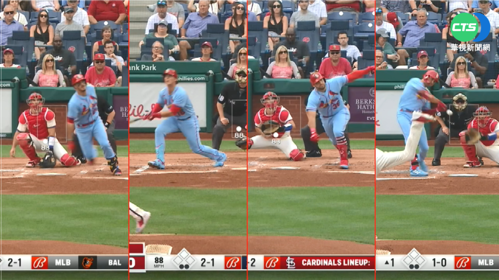 開賽炸裂"4連轟" 紅雀7:6轟垮費城人