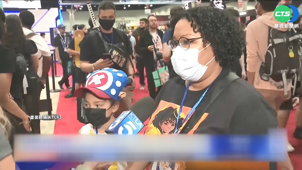美動漫展時隔3年盛大開幕 "小彌豆子"吸睛