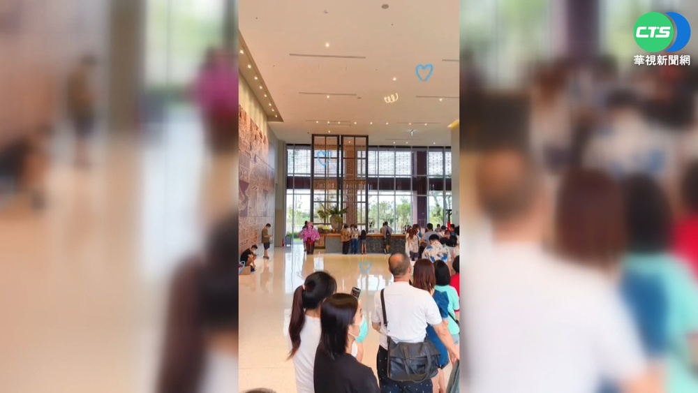 飯店入住排1小時? 旅客怨"度假要先罰站"