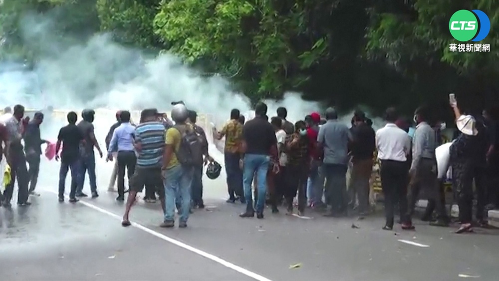 斯里蘭卡破產 民眾上街抗議遭警強力驅離